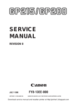 Canon GP200 User manual