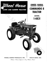 Wheel Horse Commando 8 Owner's manual