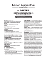 Salter 1049A HBBKDR User manual
