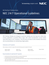 NEC EX241UN-BK-SV User guide