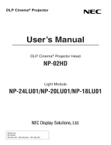 NEC NC1802ML-IMS User manual