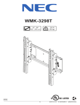 NEC WMK-3298T Installation guide