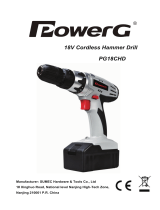 Sumec PowerG PG18CHD Owner's manual