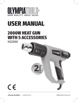 Olympia Power Tools HG2000 Owner's manual