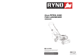 Ryno XSS41D Owner's manual