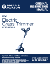 Spear & Jackson N1F-GT-300/600-D Owner's manual