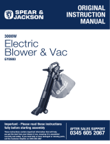 Spear & Jackson GBV3000w Owner's manual