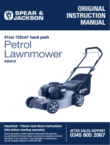 Spear & Jackson XSS41D – HPM41 Owner's manual