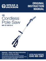 Spear & Jackson M0L-10ET-200 - S18CPS Owner's manual