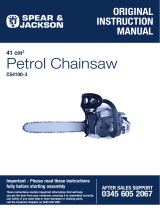 Spear & Jackson CS4100-3 - S4140PC Owner's manual