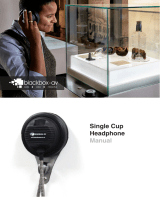 Blackbox-av Single Cup Headphones – Standard / AutoPlay Owner's manual