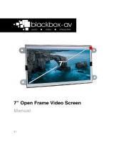 Blackbox-av7″ Open Frame Video Screen & Media Player
