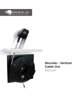 Blackbox-av Recoiler – Vertical Cable Out Owner's manual