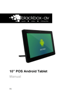 Blackbox-av 10″ POS Android Tablet Owner's manual