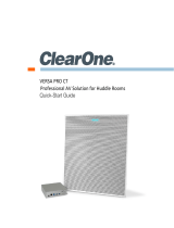 ClearOne COLLABORATE Versa Quick start guide