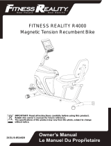 Fitness Reality 2151 Owner's manual