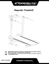 Exerpeutic 4010 Owner's manual