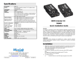 MuxLabHDMI 2.0 Extender Kit