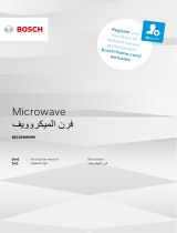 Bosch Built-in microwave oven Operating instructions