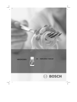 Bosch HSG342050U/04 User manual