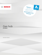 Bosch "Gas cooktop, autarkic" User guide