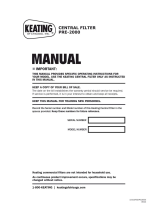 Keating Pre-2000 Series Owner's manual