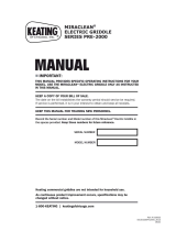 Keating Pre-2000 Series Owner's manual