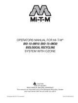 Mi-T-M BIO-15-0M10 & BIO-15-0M30 Biological System with Ozone Generator Owner's manual