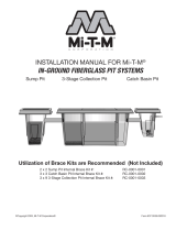 Mi-T-M In-Ground Fiberglass Pit System Owner's manual