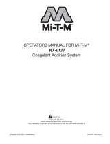 Mi-T-M COAGULATION SYSTEM Owner's manual
