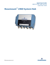 Rosemount 2460 System Hub Quick start guide