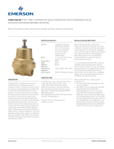 Cash Valve FRM-2 Cryogenic Back Pressure or Economizer Valve Owner's manual