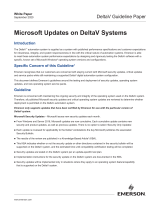 DeltaV Microsoft Security Bulletin Administration on Systems Owner's manual