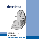 DataVideo Robotic Pan Tilt Head Ptr-10 User manual