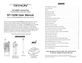 Ritron NT-152M VHF MURS License-Free User manual