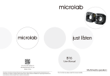 Microlab B16 Owner's manual