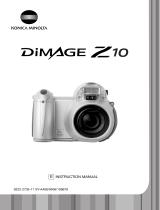 Konica Minolta Dimage Z10 User manual