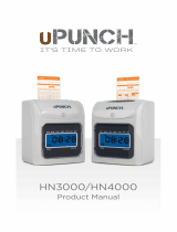 uPunch HN4000 User manual