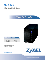 ZyXEL NSA221 - V 4.00 EDITION 1 User manual