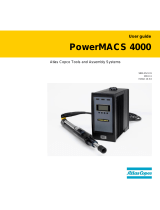 Atlas Copco PowerMACS 4000 User manual