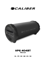 Caliber HPG404BT Owner's manual