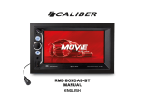 Caliber RMD803DAB-BT Owner's manual