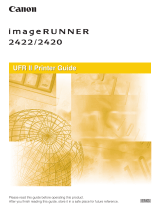 Canon imageRUNNER 2420 Printer Manual