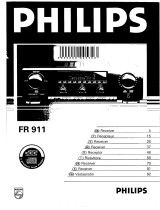 Philips FR911 Owner's manual