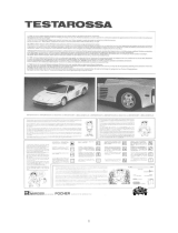 Pocher Ferrari Testarossa Spider Owner's manual