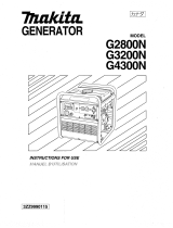 Makita G4300N User manual