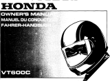 Honda VT600C - 1994 Owner's manual
