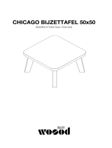 Wood Chicago Side table Owner's manual