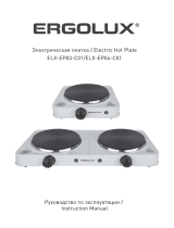 Ergolux ERGOLUX ELX-EP03-C01 белая (электроплитка, 1 конф. User manual