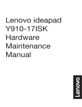 Lenovo Y910-17ISK 80V1000GRK User manual